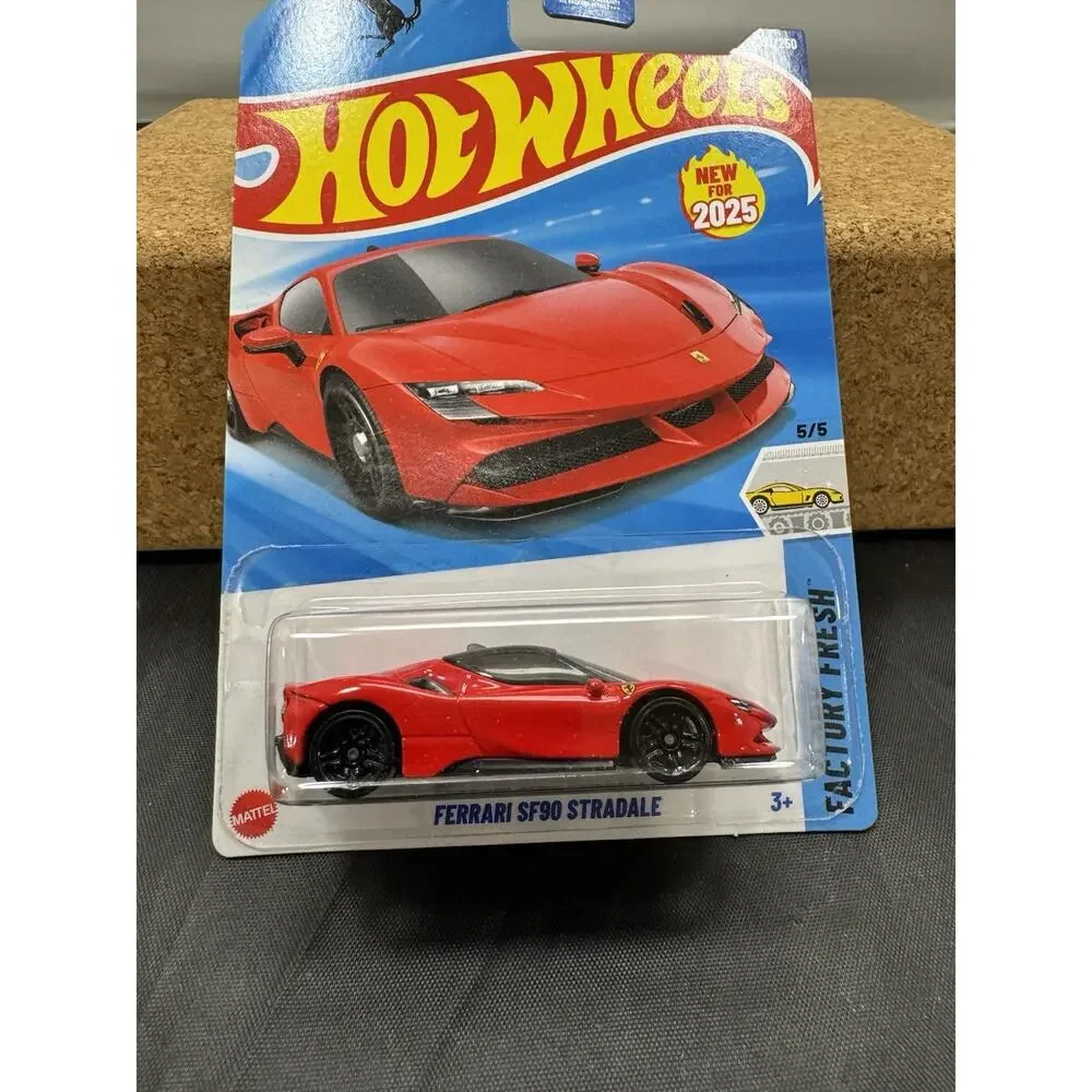 Hot Wheels 2025 Ferrari SF90 Stradale Red 191/250 Factory Fresh 5/5 HYW34 New